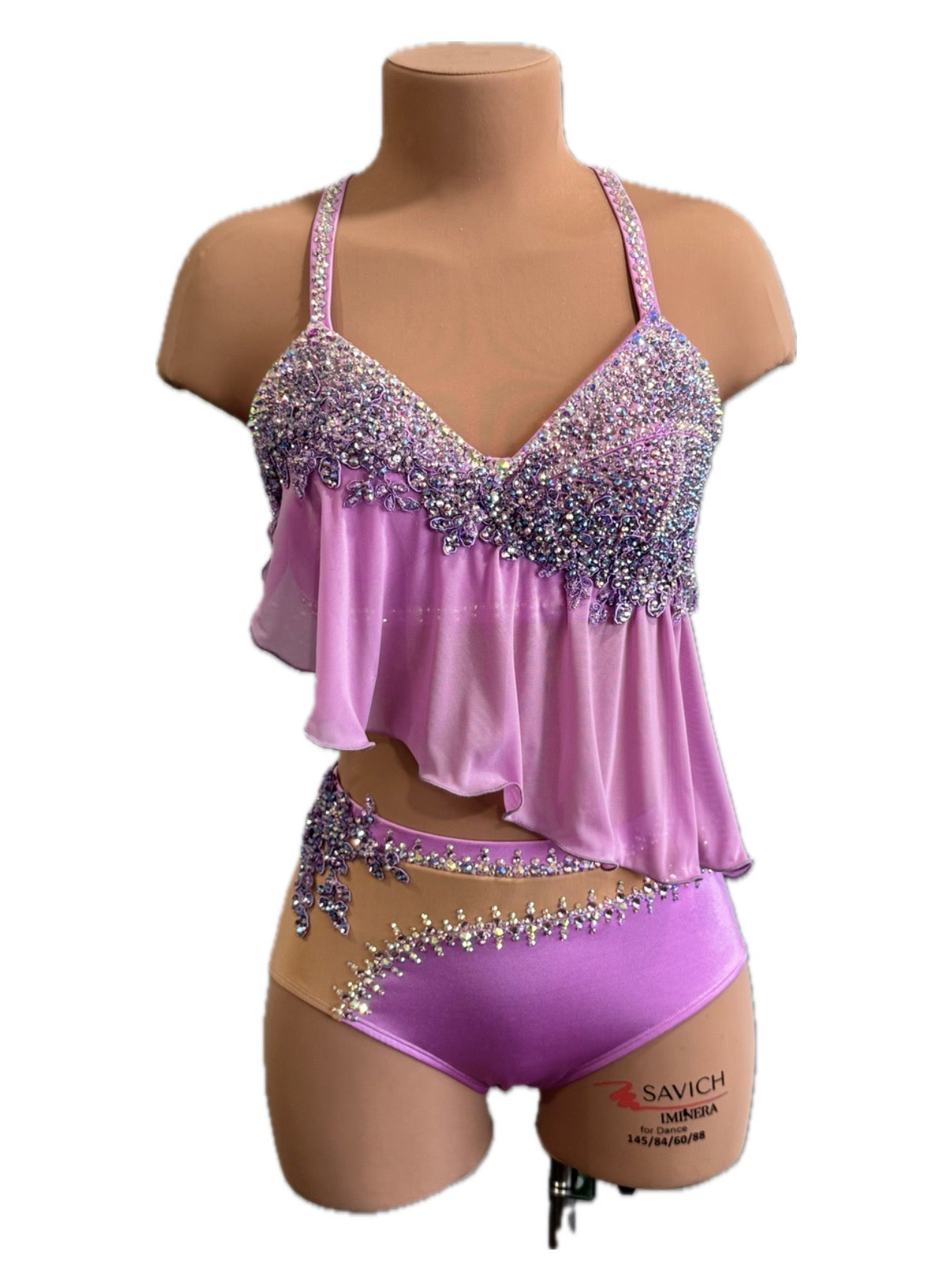 Lilac Two Piece Adult Small/ Medium