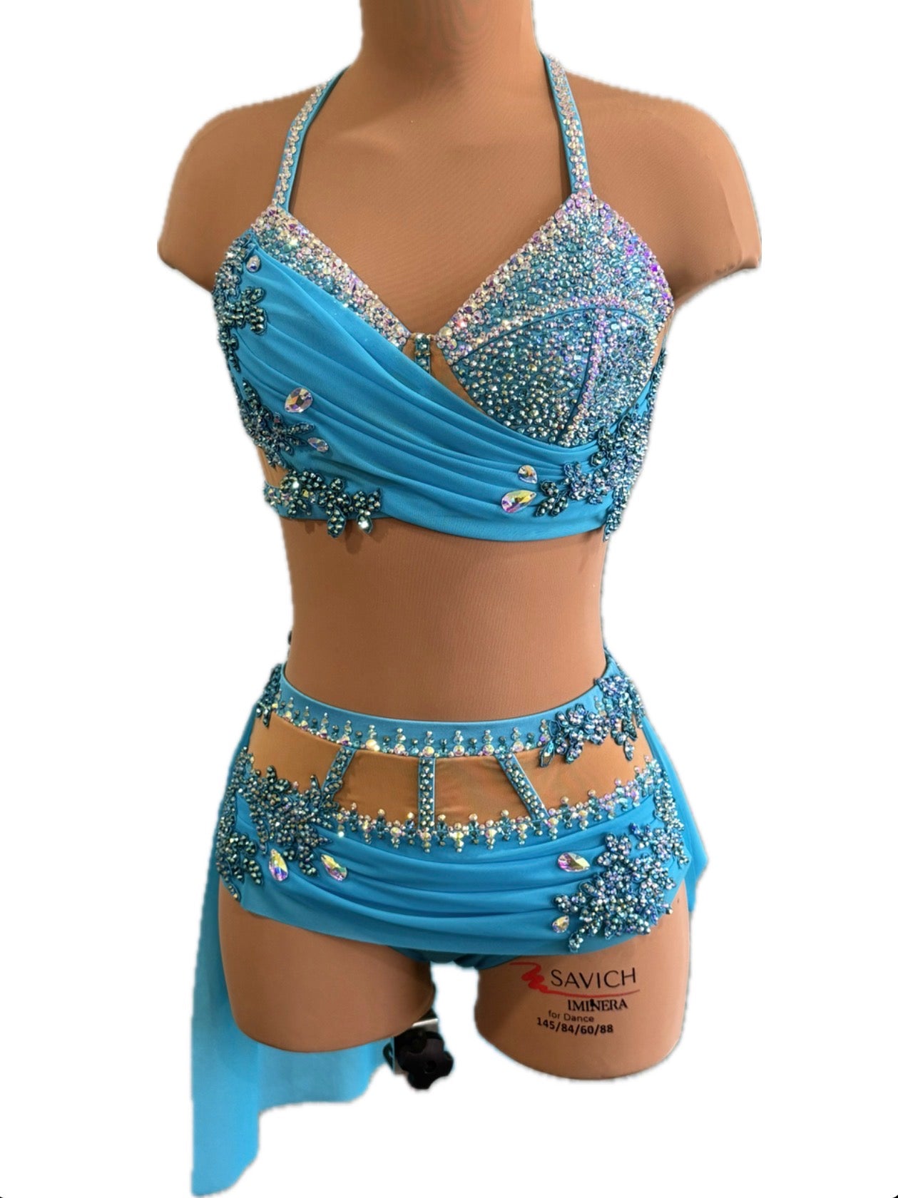 Two Piece Blue Adult Small/Medium Costume