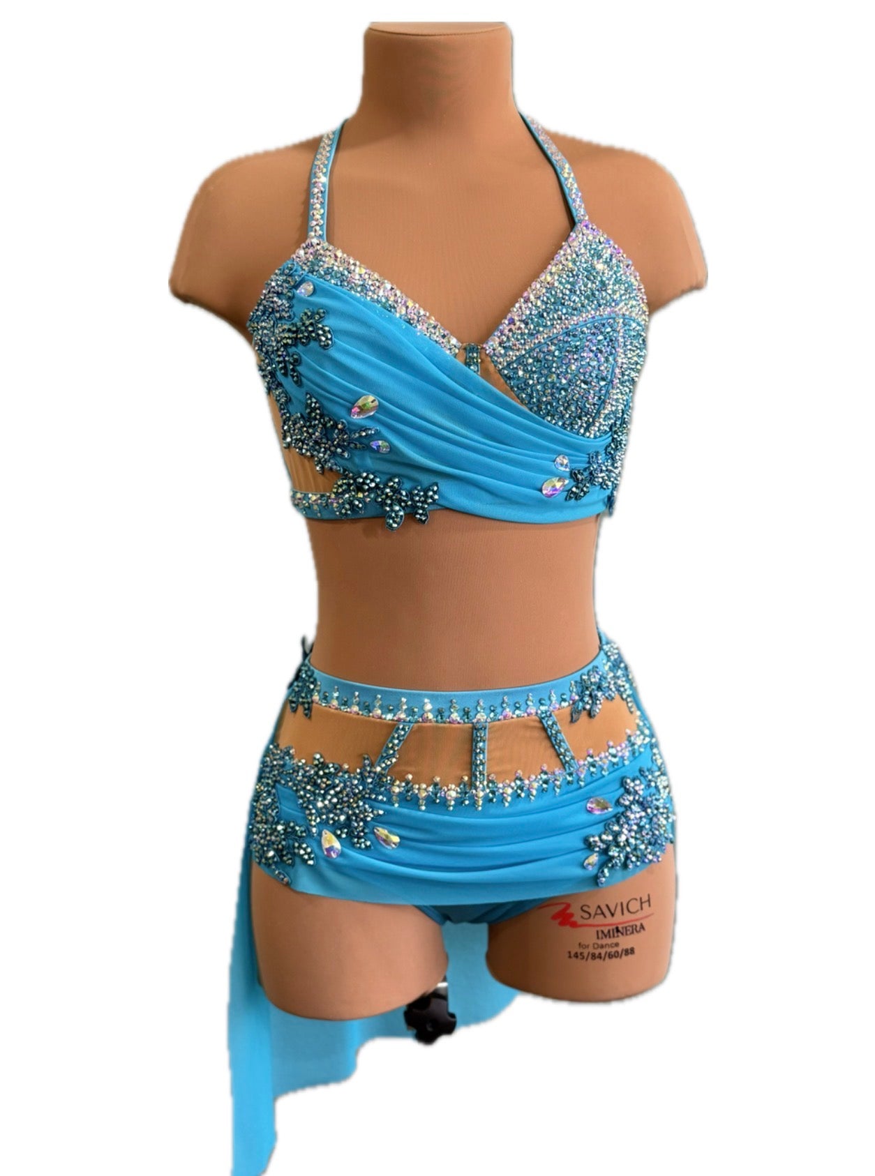 Two Piece Blue Adult Small/Medium Costume
